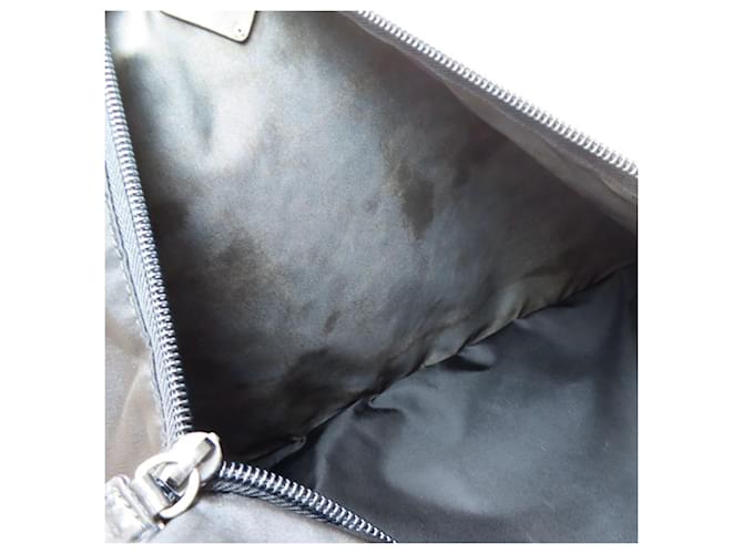 Borsa a tracolla in nylon nero Prada - vista 11