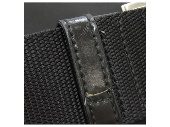 Borsa a tracolla in nylon nero Prada - vista 16