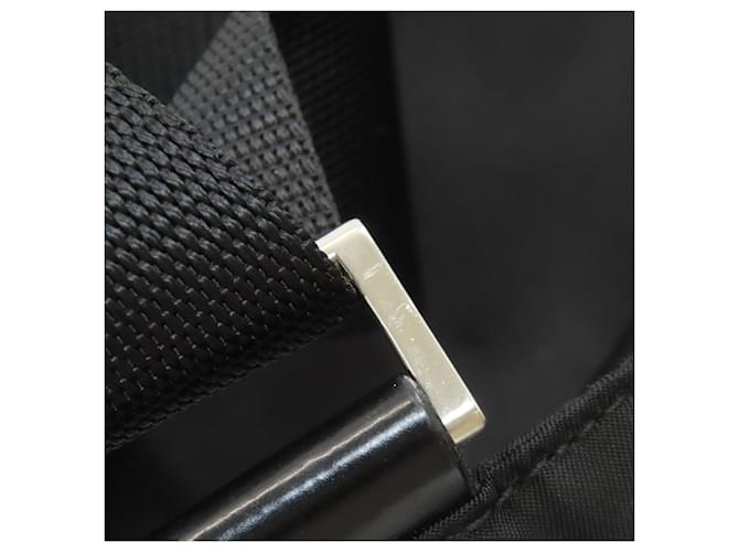 Borsa a tracolla in nylon nero Prada - vista 17