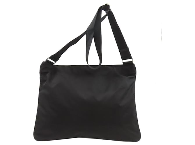Borsa a tracolla in nylon nero Prada - vista 2
