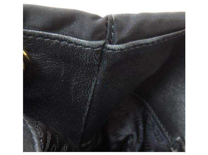 Prada Ribbon 2-Way Handtasche Schwarz - Ansicht 11
