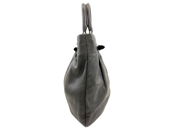 Borsa a 2 modi in pelle da donna Prada Nero - vista 3