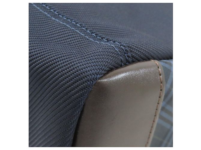 Borsa a tracolla Burberry Black Label Nero Blu navy - vista 15