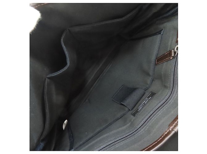 Borsa a tracolla Burberry Black Label Nero Blu navy - vista 5