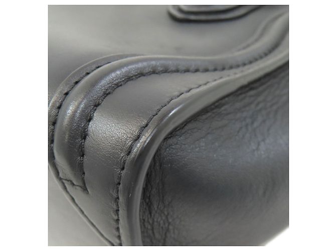 Céline Borsa a 2 vie Celine Luggage Nano Nero - vista 27
