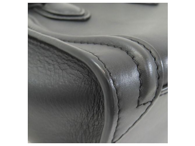 Céline Borsa a 2 vie Celine Luggage Nano Nero - vista 28