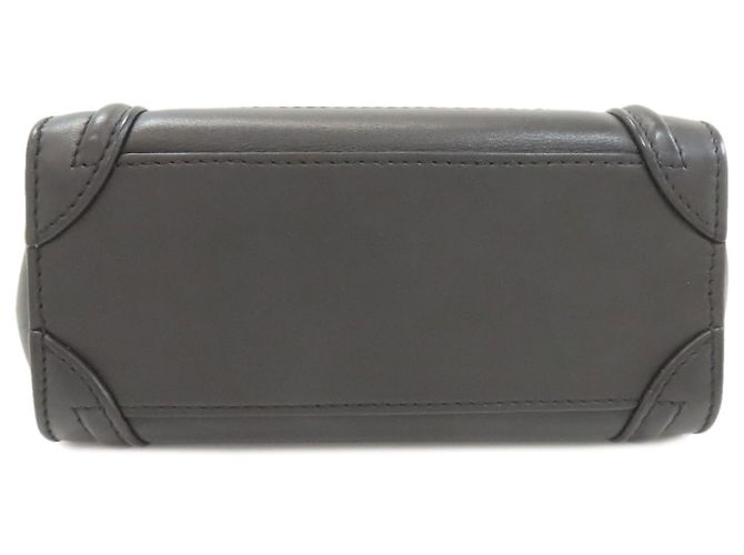 Céline Borsa a 2 vie Celine Luggage Nano Nero - vista 4