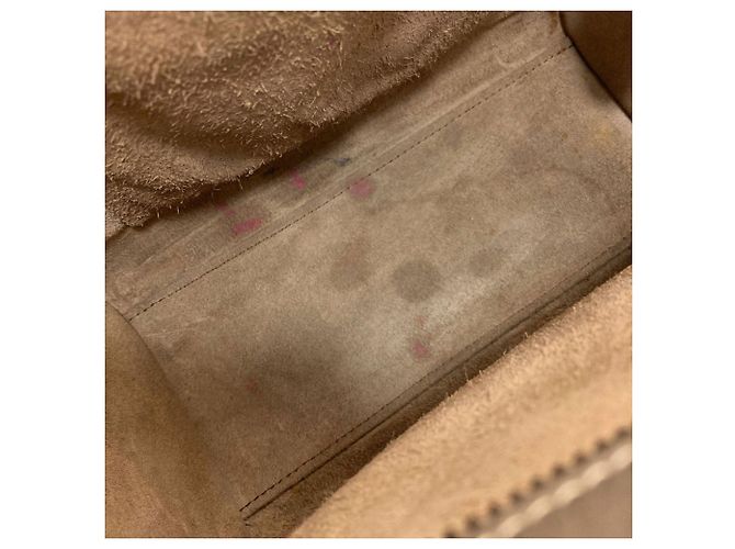 Céline Borsa Celine Luggage Nano 2-Way Grigio - vista 11