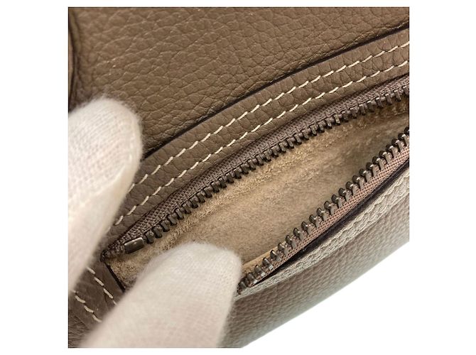 Céline Borsa Celine Luggage Nano 2-Way Grigio - vista 14