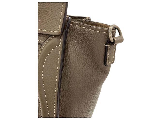 Céline Borsa Celine Luggage Nano 2-Way Grigio - vista 19