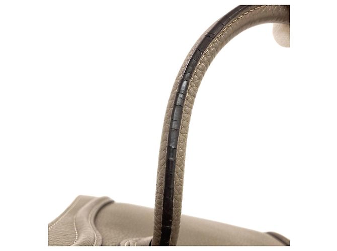 Céline Borsa Celine Luggage Nano 2-Way Grigio - vista 22