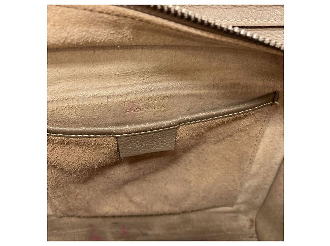 Céline Borsa Celine Luggage Nano 2-Way Grigio - vista 7