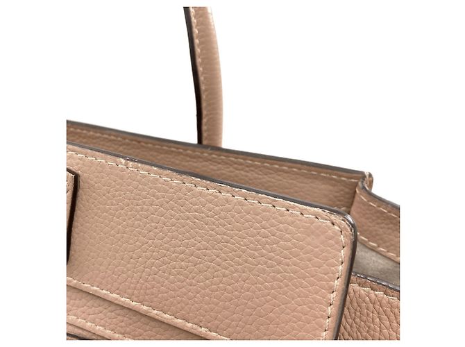Céline Borsa Tote Micro Celine Luggage Beige - vista 14