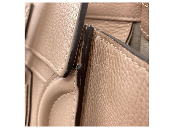 Céline Borsa Tote Micro Celine Luggage Beige - vista 15