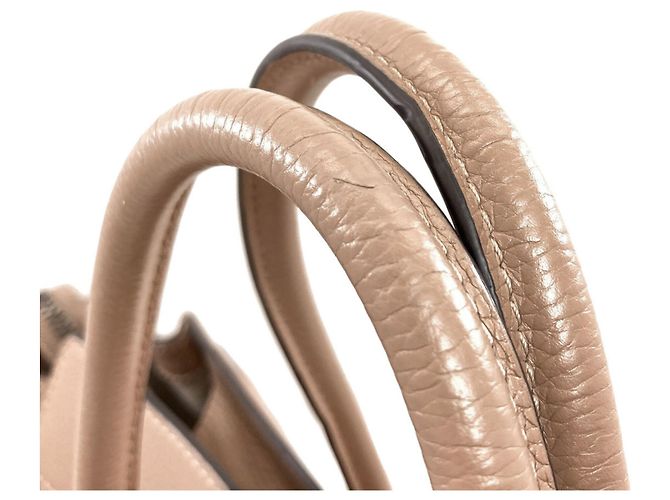 Céline Borsa Tote Micro Celine Luggage Beige - vista 17