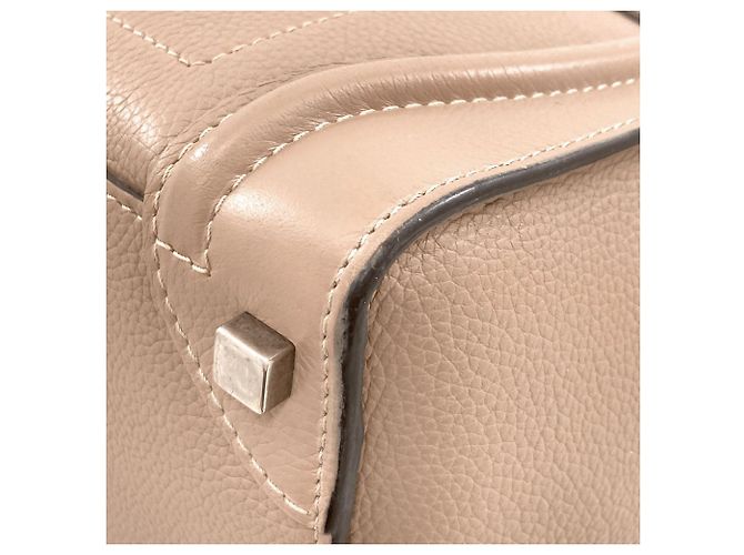 Céline Borsa Tote Micro Celine Luggage Beige - vista 19