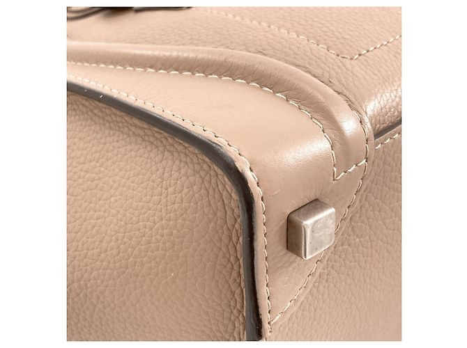 Céline Borsa Tote Micro Celine Luggage Beige - vista 20