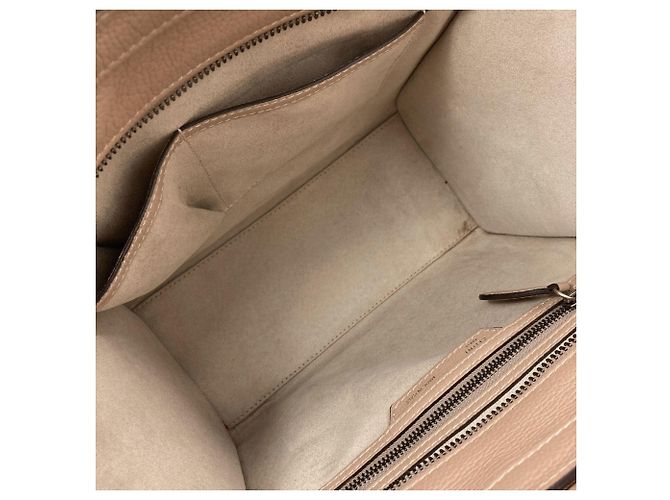 Céline Borsa Tote Micro Celine Luggage Beige - vista 5