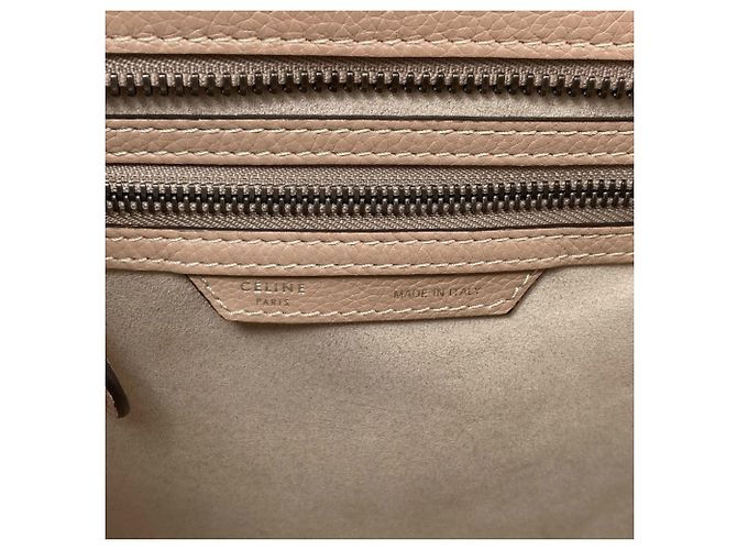 Céline Borsa Tote Micro Celine Luggage Beige - vista 6