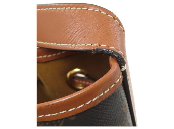 Céline Celine Triomphe Schultertasche Dunkelbraun - Ansicht 17