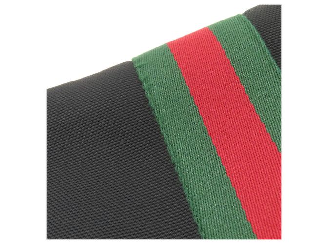 Borsa a tracolla Gucci Sherry Line Nero - vista 14