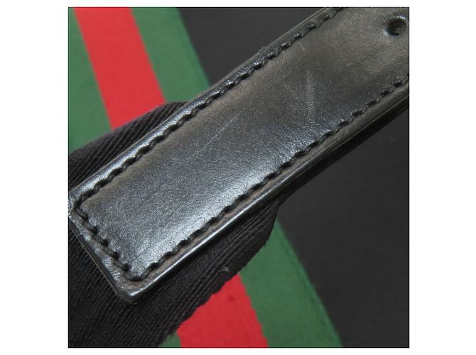 Borsa a tracolla Gucci Sherry Line Nero - vista 17