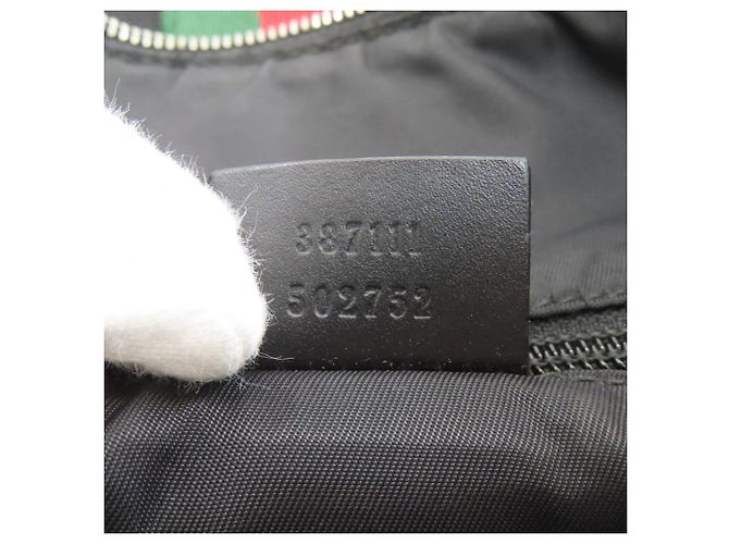 Borsa a tracolla Gucci Sherry Line Nero - vista 7