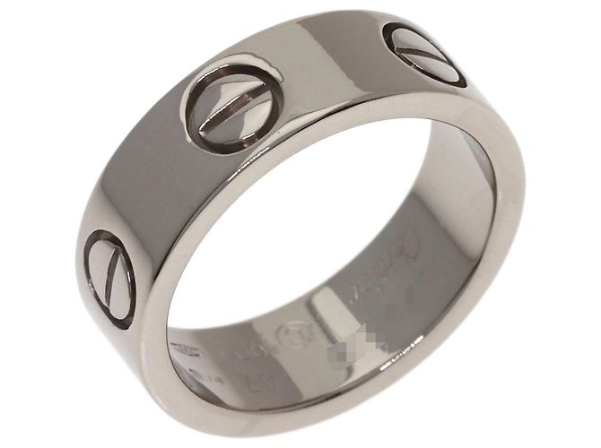 Cartier Love Band Ring aus 18K Weißgold - Ansicht 2