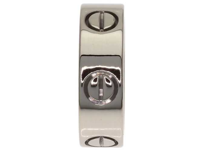 Cartier Love Band Ring aus 18K Weißgold - Ansicht 3