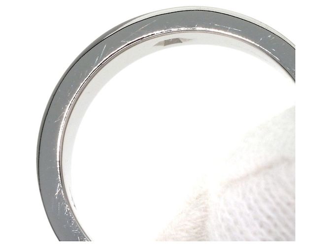 Cartier Love Ring Halb Diamant in 18K Weißgold - Ansicht 9