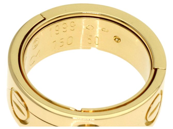 Anello Astro Love di Cartier in oro giallo 18K - vista 5