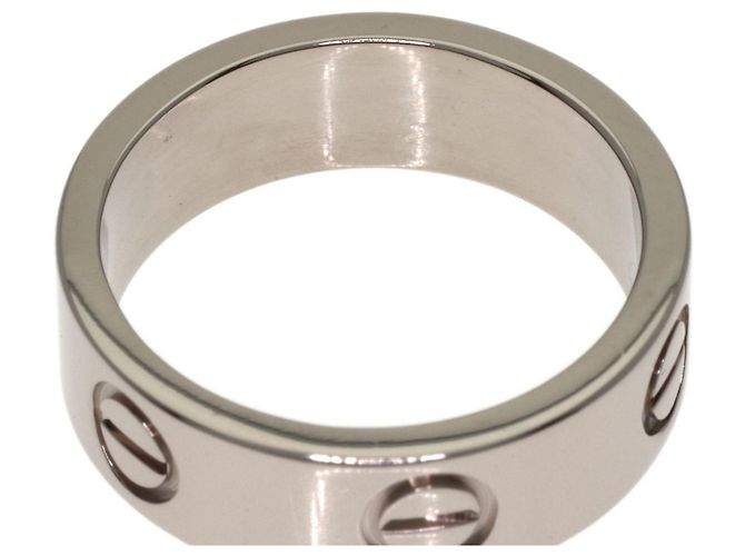 Anello Love Band di Cartier in oro bianco 18K - vista 6