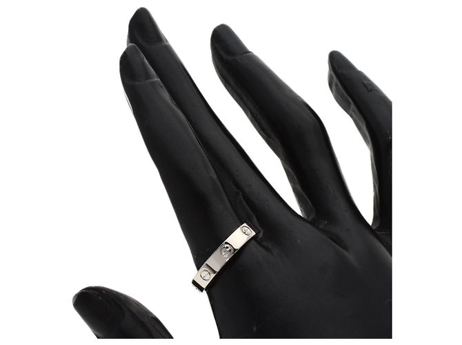Cartier Mini Love Ring aus 18K Weißgold - Ansicht 5
