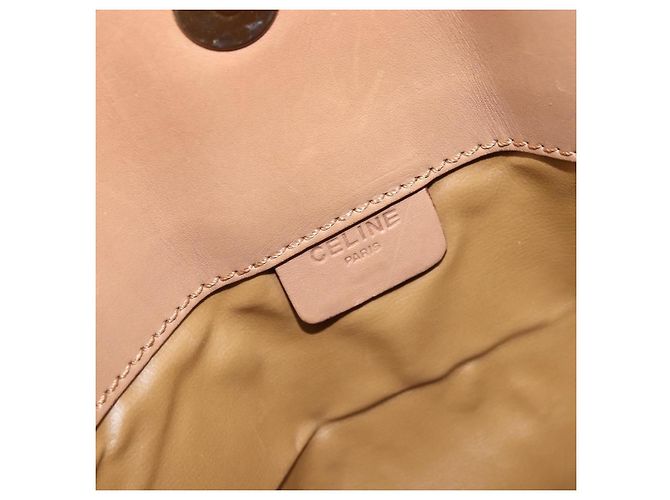 Edge Céline Pochette Celine C Macadam en toile - vue 7