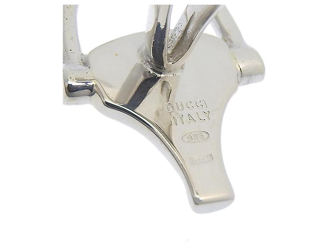 Gucci Horsebit Cufflinks Silvery - view 6