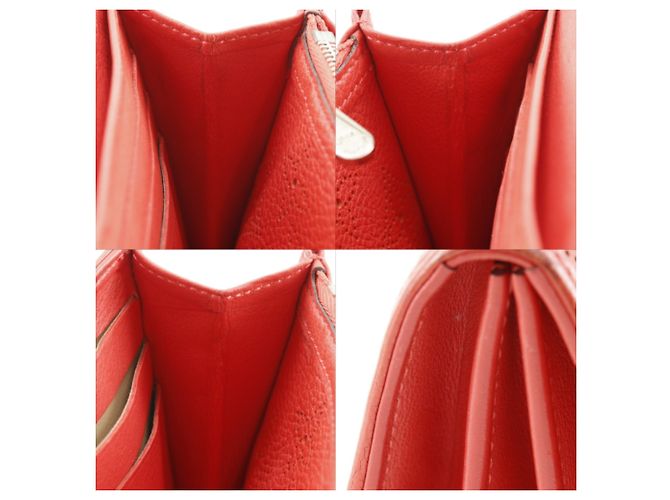 Cartera larga Iris Louis Vuitton Roja - vista 10