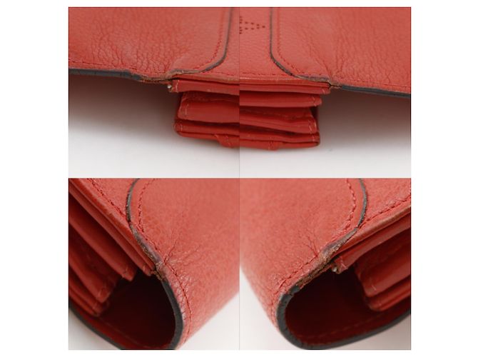 Cartera larga Iris Louis Vuitton Roja - vista 12