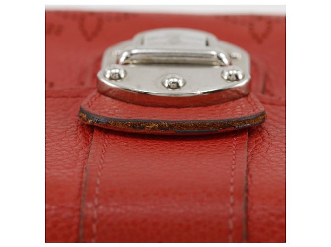 Cartera larga Iris Louis Vuitton Roja - vista 13