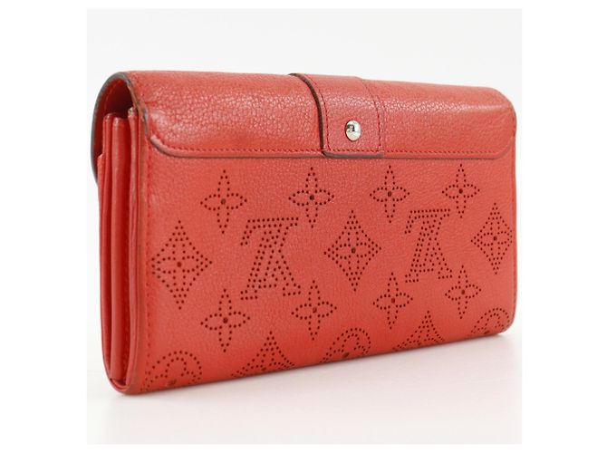 Cartera larga Iris Louis Vuitton Roja - vista 3