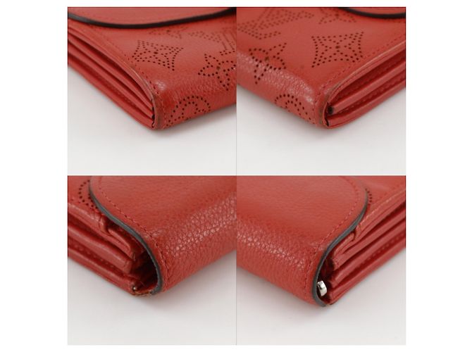 Cartera larga Iris Louis Vuitton Roja - vista 4