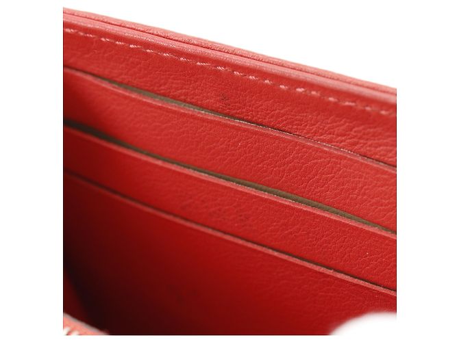 Cartera larga Iris Louis Vuitton Roja - vista 8