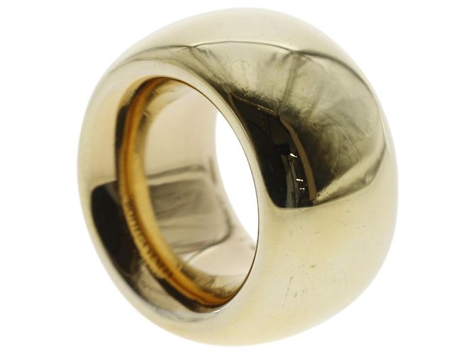 Anello Gold Band Bottega Veneta D'oro - vista 3