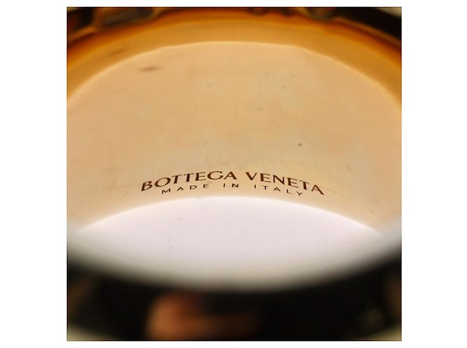 Anello Gold Band Bottega Veneta D'oro - vista 8