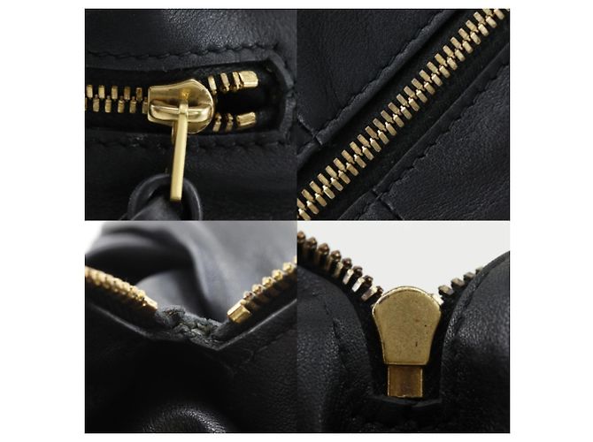 Borsa a mano Mini Double Knot Bottega Veneta Nero - vista 11