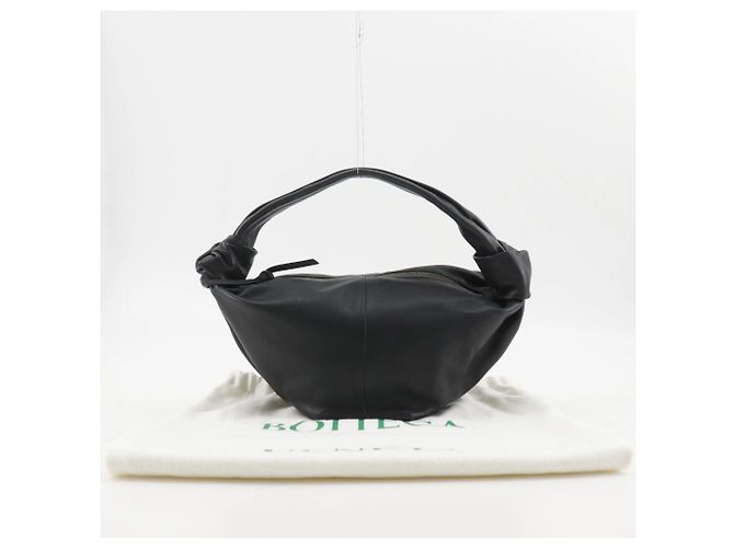 Borsa a mano Mini Double Knot Bottega Veneta Nero - vista 15