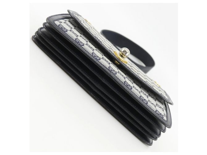 Borsa a Spalla Gucci Old Blu navy - vista 13