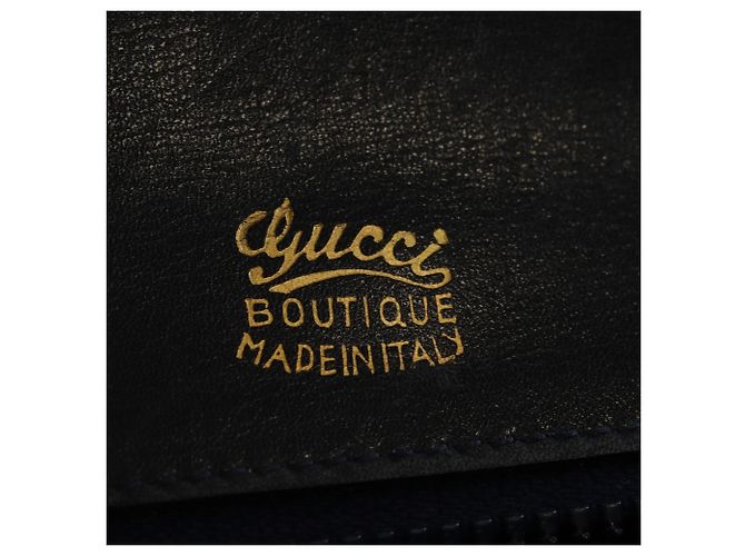 Borsa a Spalla Gucci Old Blu navy - vista 17