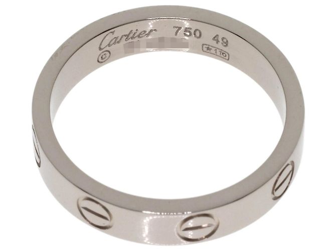 Cartier Mini Love Ring aus 18K Weißgold - Ansicht 4