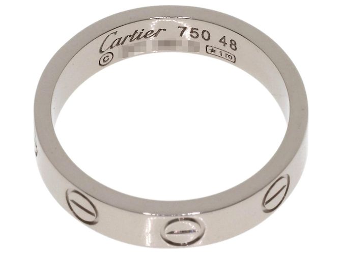 Cartier Mini Love Ring aus 18K Weißgold - Ansicht 4