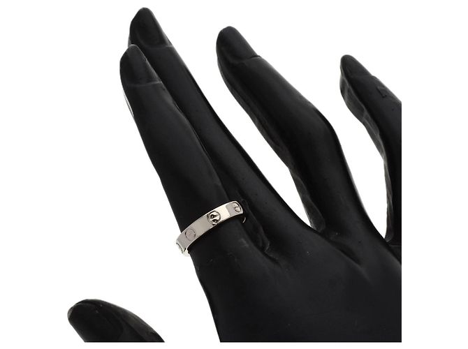 Cartier Mini Love Ring aus 18K Weißgold - Ansicht 5